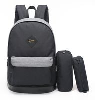 CrossLandy Classic School Bookbag Lightweight College 15" Laptop Backpack Set