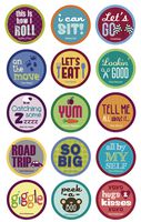 Belly Banter Baby Milestone Stickers for Girls and Boys - Baby by Month Growth Stickers for Clothing and Baby Scrapbook Keepsakes Stickers - Great Baby Shower Gift and Baby Room Stickers