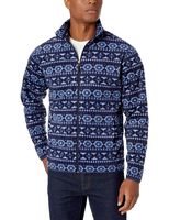 Amazon Essentials Men's Full-Zip Polar Fleece Jacket, Navy Geo, XX-Large