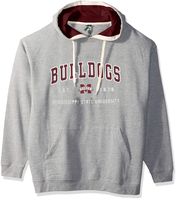 Ouray Sportswear NCAA Mississippi State Bulldogs Men's Peerless DLX, Premium Heather/Maroon, X-Large
