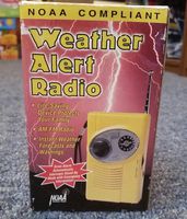 NOAA Weather Alert Radio with Case