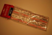 Microcassette MC-60 by Sony Designed for Clear-Voice Recording. Special **8 pack **