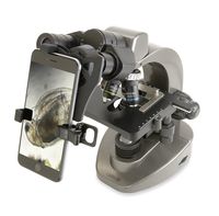 Carson Advanced 40x-1600x Binocular Head Compound Microscope with Mechanical Stage and Universal Smartphone Digiscoping Adapter (MS-160SP)