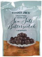 Trader Joe's Chocolate Covered Sea Salt Butterscotch Caramels 7oz