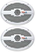BOSS Audio Systems MR690 350 Watt Per Pair, 6 x 9 Inch, Full Range, 2 Way Weatherproof Marine Speakers Sold in Pairs