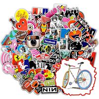 Style-A 100Pcs Featured Stickers(50~500 Pcs/Pack),Suitable for children and adults of all ages，Fast Shipped by Amazon. Decals Vinyls for Laptop,Kids,Cars,Motorcycle,Bicycle,Skateboard