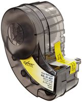 Brady XSL-21-427 Idxpert 2.5" Height, 1" Width, B-427 Self-Laminating Vinyl, Black On White And Translucent Color Label (100 Per Cartridge)