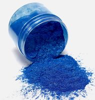 42g/1.5oz"Cobalt Diamond Blue" Mica Powder Pigment (Epoxy,Paint,Color,Art) Black Diamond Pigments