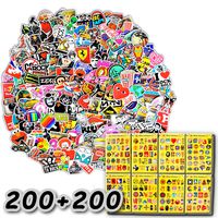 400-Pcs The Double-Satisfied Enhanced Version Of The Sticker, Doubled The Satisfaction. Lead Time Only 1-2 Days. Vinyl Stickers Are Suitable For Laptops, Cars, Motorcycles, Bicycles, Skateboards, And Luggage. (Double Reinforcement)