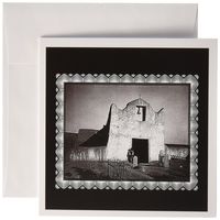 3dRose Mission, Santa Clara Pueblo, New Mexico, 1899 by Adam Clark Vroman - Greeting Cards, 6 x 6 inches, set of 6 (gc_160823_1)