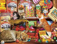 Buffalo Games - Cats Collection - Sweet Shop Kittens - 750 Piece Jigsaw Puzzle