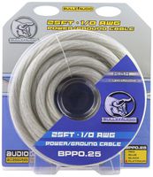 Bullz Audio (BPP0.25P) PRO Platinum 25' 1/0-Gauge Power Cable