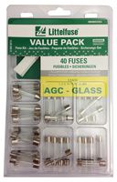 Littelfuse 00940557ZXA AGC Glass Super Value Pack, 40-Piece (Pack of 40)