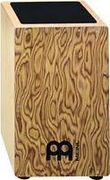 Meinl Cajon Box Drum with Internal Metal Strings for Adjustable Snare Effect - NOT MADE IN CHINA - Hardwood Full Size with Makah Burl Frontplate, 2-YEAR WARRANTY (CAJ3MB-M)