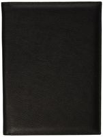 Budd Leather Padfolio, Leather, Black (US 382-1)