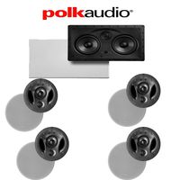 Polk Audio 700-LS + Polk Audio 255C-LS 5.0 Vanishing Series in-Ceiling/in-Wall Home Theater Speaker Package