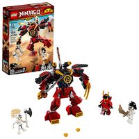 LEGO NINJAGO Legacy Samurai Mech 70665 Toy Mech Building Kit comes with NINJAGO Minifigures, Stud Shooters and a Toy Sword for Imaginative Play (154 Pieces)