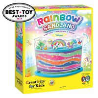 Creativity for Kids Rainbow Sandland - Make Your Own Sensory Sand Art for Kids - Arts and Crafts for Kids Age 6+