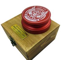 Riverstone Audio - Rock & Roll Series 380 Record Weight Turntable Stabilizer (380 g) - Anodized Aluminum - Laser Engraved Surface - Vinyl Soul - Color: (Burnt Orange)