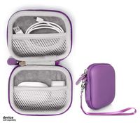 True Wireless Earbuds kit case, for Airpods, Samsung Galaxy Buds, ICONX 2018, Jabra Elite 65t, Active 65t, Elite Sport True Wireless Earbuds (Grape Purple)
