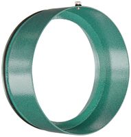 RAB Lighting HH1VG H System Hood, Aluminum, 5-5/8" Diameter x 2-1/4" Height, Verde Green