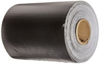 Mutual 15800 3-Ply Harlequin Aerial Paneling Material, 100' Length x 6" Width, Black/White