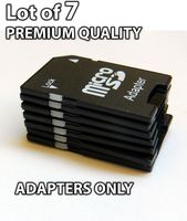 Fivestar MicroSD and MicroSDHC Adapter for Micro SD Card - Lot of 3, 5, 7 and 10 Universal (Lot of 7)