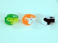 Cable Clic Micro Cable / Computer Cable Clamp, Assorted Colors (Set/ Pack of 3)