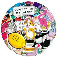 Stickers for Water Bottles Big 50-Pack Cute,Waterproof,Aesthetic,Trendy Stickers for Teens,Girls Perfect for Waterbottle,Laptop,Phone,Travel Extra Durable 100% Vinyl