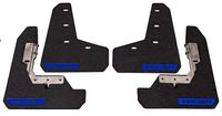 REK GEN Mud Flaps 2015+ Compatible with Subaru WRX/STI - Mounting Hardware & Instructions Included (Royal Blue Logo)
