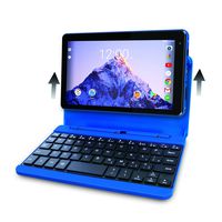 Premium High Performance RCA Voyager Pro 7" 16GB Touchscreen Tablet With Keyboard Case Computer Quad-Core 1.2Ghz Processor 1G Memory 16GB Hard Drive Webcam Wifi Bluetooth Android 6.0-Blue
