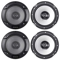 Kenwood 6.5" Front+Rear Speaker Replacement for 2003-2006 Infiniti G35 Sedan