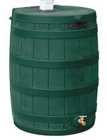 Good Ideas RW40-GRN Rain Wizard Rain Barrel 40-Gallon, Green