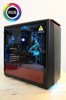 Centaurus Electra 3 Gaming Computer - AMD Ryzen 5 2600X Six-Core 4.0GHz O/C, 16GB 3000MHz RAM, Nvidia RTX 2060, 480GB SSD + 2TB HDD, Liquid Cooler, Windows 10 PRO, WiFi, RGB, Tempered Glass