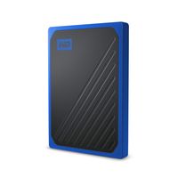 WD 1TB My Passport Go SSD Cobalt Portable External Storage, USB 3.0 - WDBMCG0010BBT-WESN