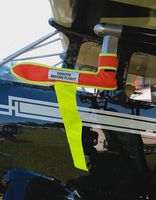 Angled PITOT Tube Cover, DA42 & PC12, HI VIZ