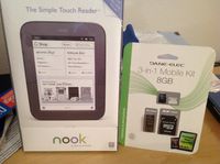 Limited Edition NOOK Simple Touch 2GB WiFi Black / White trim
