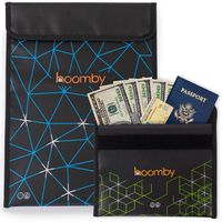 Fireproof Document Bags Waterproof Organizer - Fire Water Resistant Pouch Sleeve Small Large Envelopes File Holders for Storage for Home Money Cash Documents Certificate Paper Passport Bank Deposit