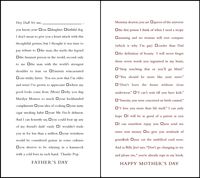 Quiplip Funny Fill-in-The-Blank Father's and Mother's Day Cards, 6-Pack (QL08186PCK)