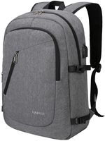 17.3 Laptop Backpack, Business Anti Theft Waterproof Travel Backpack for Men&Women,Grey