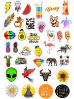 Waterproof Vinyl Stickers for Laptop - Water Bottle - Car - Skateboard - Luggage - Snowboard. Decals Sticker Pack - Planner Sticker - Stickers for Kids - for Girls