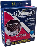 Dynamat 10435 12" x 36" x 0.067" Thick Self-Adhesive Sound Deadener with Xtreme Door Kit