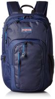 JanSport Mens Digital Carry Mainstream Recruit Backpack - Navy / 19.3H X 11.5W X 9.5D