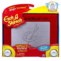 Etch A Sketch, Classic Red Drawing Toy with Magic Screen, for Ages 3 and Up