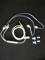 3.5mm Anti-Radiation, Stereo, Air Tube, Noise Isolating, Ear Buds with On-Off-Answer Volume Control Microphone for Smart Phone, Laptops, MP3 Players, Tablets and More Devices.