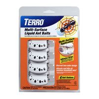 Terro t334 Adhesive Strips for Discreet Multi-Surface Liquid Ant Baits, 1 Pack, Orange