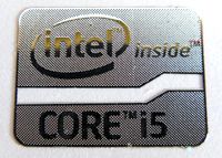 Intel Core i5 Inside metal Sticker 15.5 x 21mm [903]