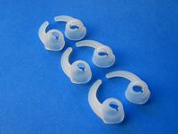 6pcs: 3 Pairs S/M/L Left and Right Side Enhanced Fit Stabilizers Helper Eartips Compatible with Jaybird X2 Earphones Headphones
