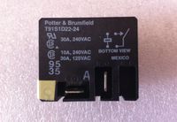 3 Pieces - T91S1D22-24 24VDC Power Relay SPST 30A 240VAC POTTER & BRUMFIELD