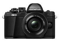 Olympus OM-D E-M10 Mark II Mirrorless Camera with 14-42mm EZ Lens (Black) US ONLY